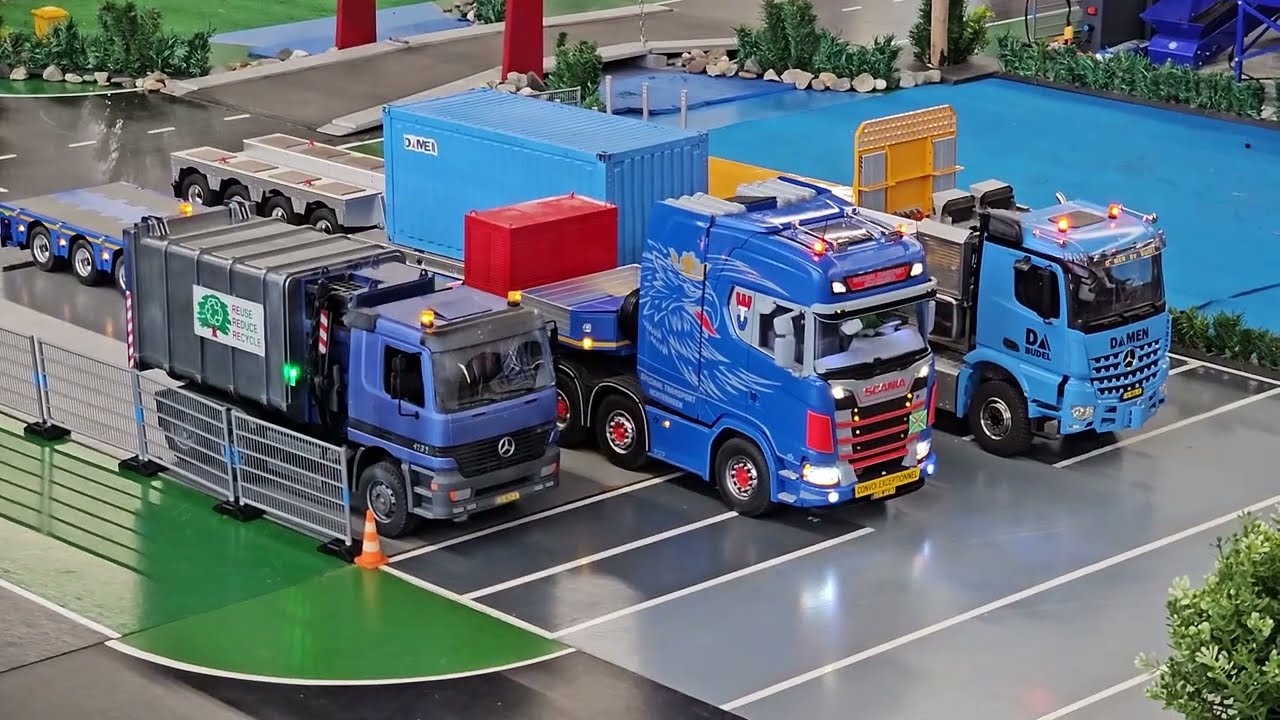 Modelshow Europe Ede 15 Maart 2025 @ Amazing RC Zwaartransport Trucks & Cranes Bemoc Nederland