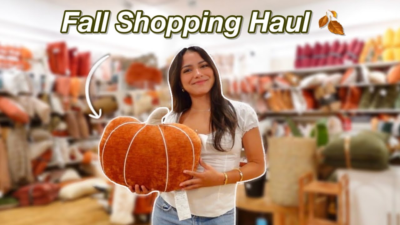 Fall Decor Shopping Haul 🍁 Target & TJ Maxx Finds