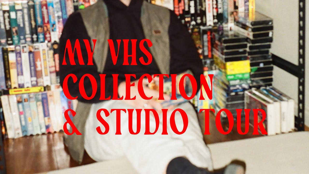 My VHS Collection + Studio Tour