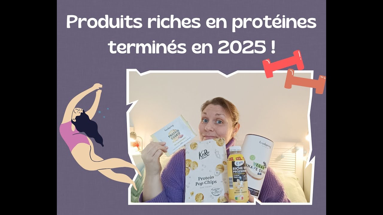 Produits riches en protéines terminés en 2025