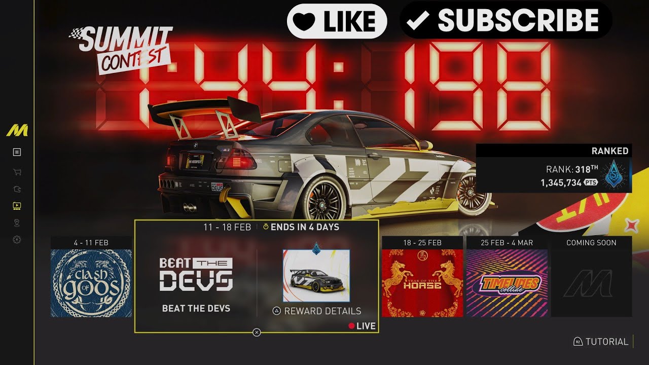 THE CREW MOTORFEST  🔥 BEAT THE DEVS 😎 SUMMIT GUIDE 4K HDR