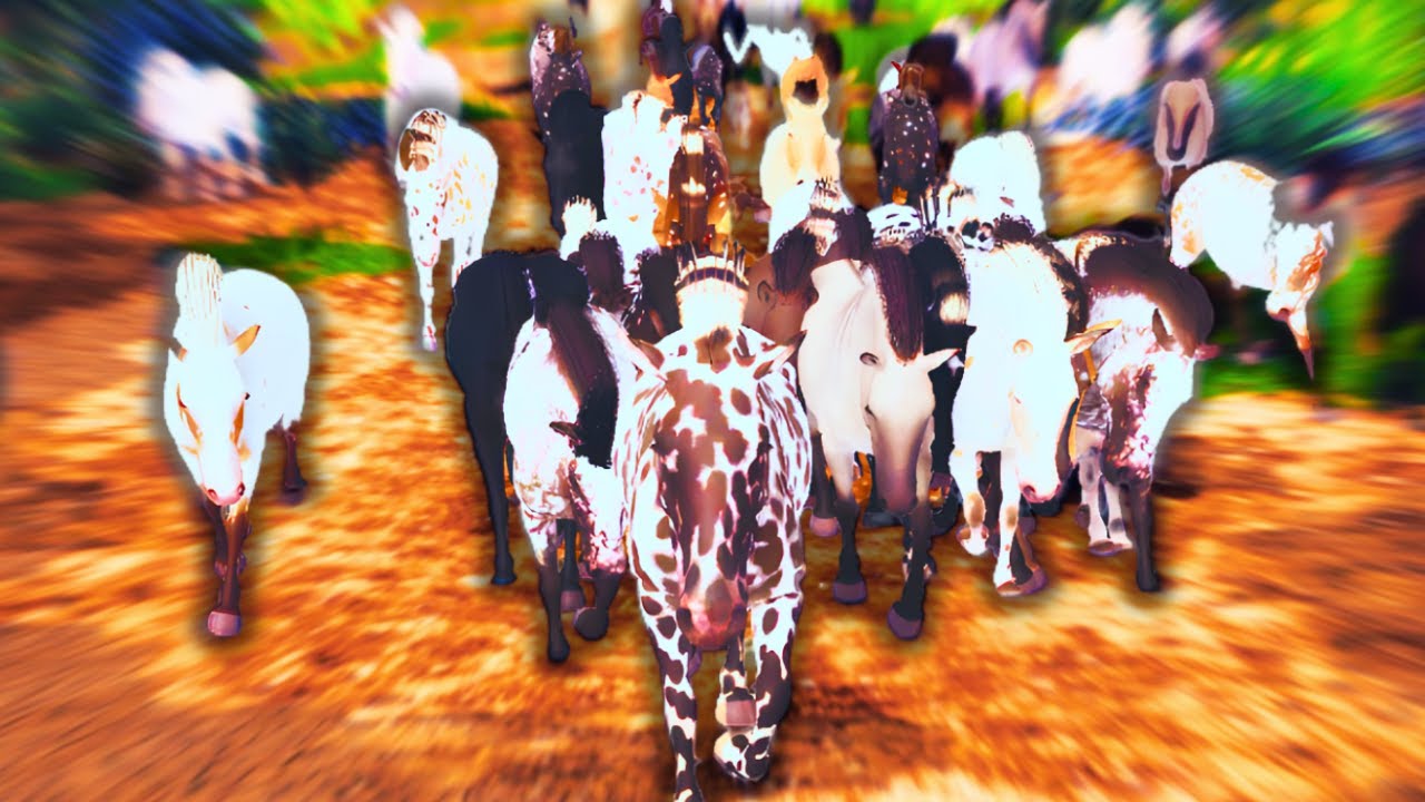 THE BIGGEST HERD EVER!! (70+ HORSES) | Ecos La Brea