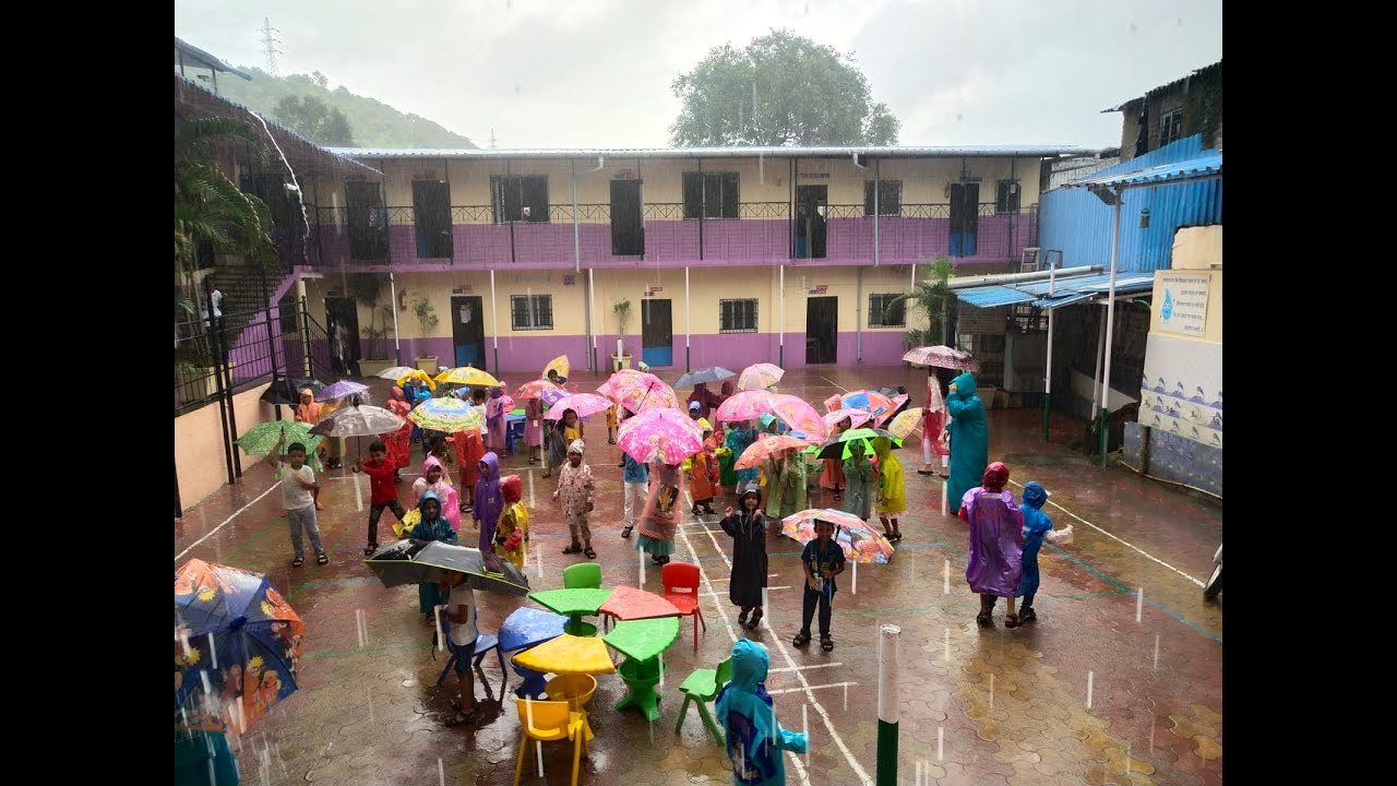 Celebration of Rainy Day in Pre-primary section (2025-26)