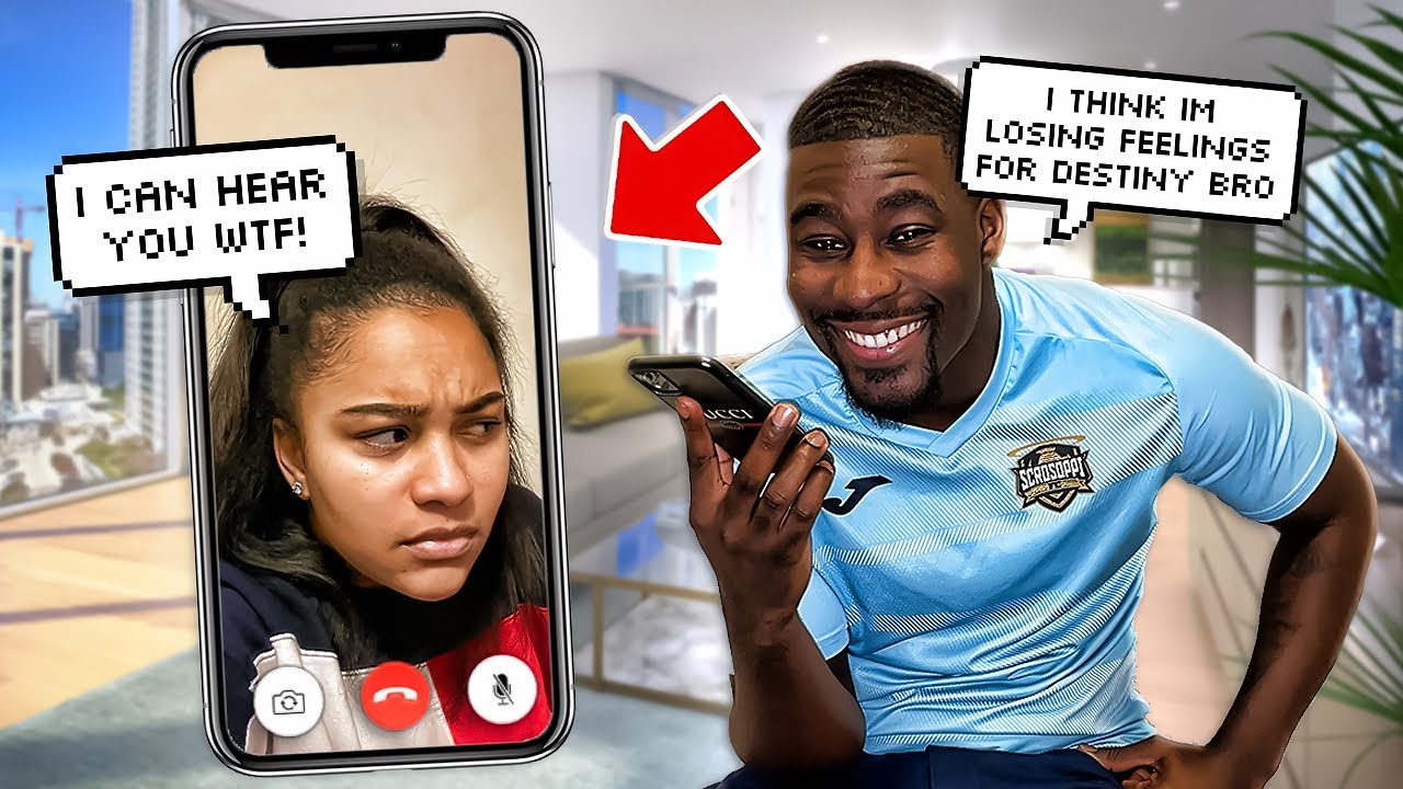 BUTT DIALING PRANK ON GIRLFRIEND! *HILARIOUS*
