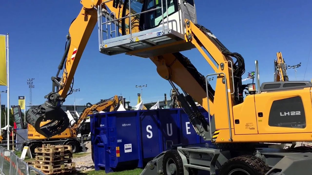 Liebherr LH 22 M Industry..cool demo
