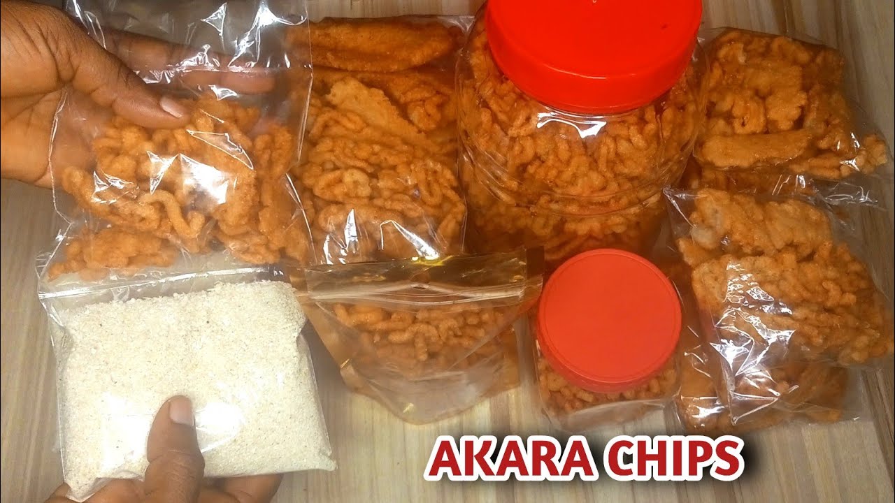 Как приготовить чипсы Акара | Рецепт хрустящих чипсов из бобов для перекуса и малого бизнеса