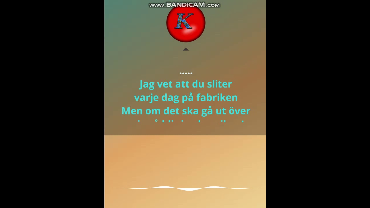 Nationalteatern- Barn av vår tid.  Karaoke
