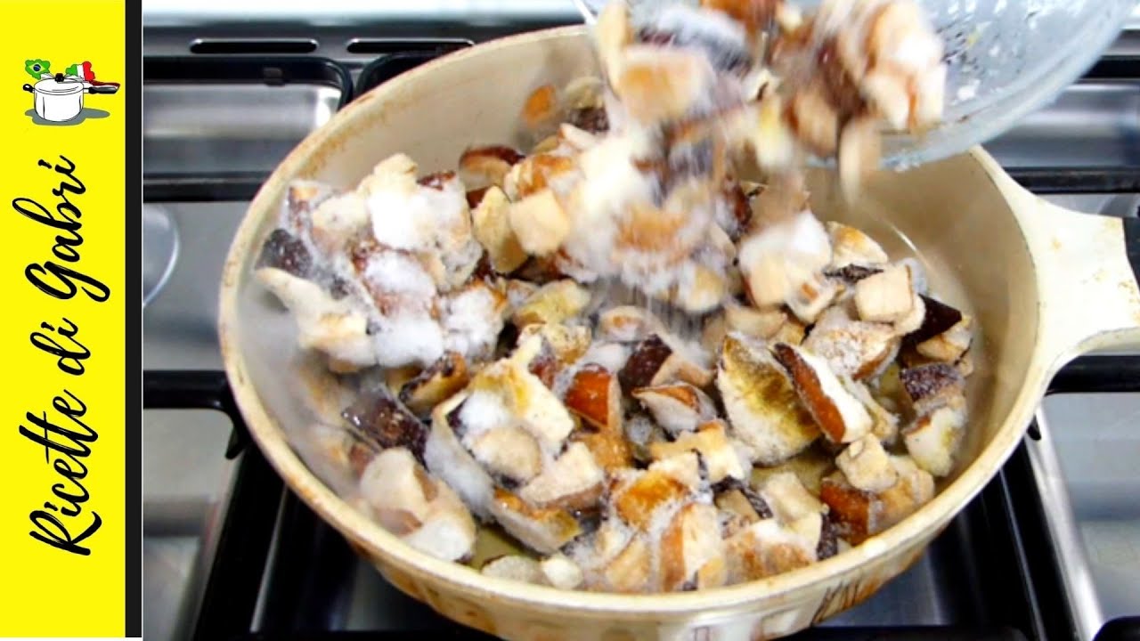 Deliziosa ricetta con FUNGHI SURGELATI Cucina senza stress e goditi la cena con i tuoi ospiti! GABRI