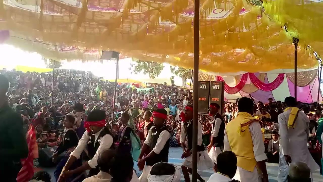Ek lovey dance group Chattarpur  👯💃 kajal mela adiwasi Sanskrit dance 2026