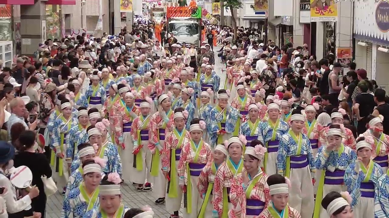 HONIYA -Always Yosakoi- 2023高知よさこい本番２日目　帯筋