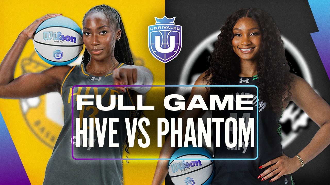 FULL GAME: HIVE vs. PHANTOM | Jan 18, 2026 | Unrivaled Basketball