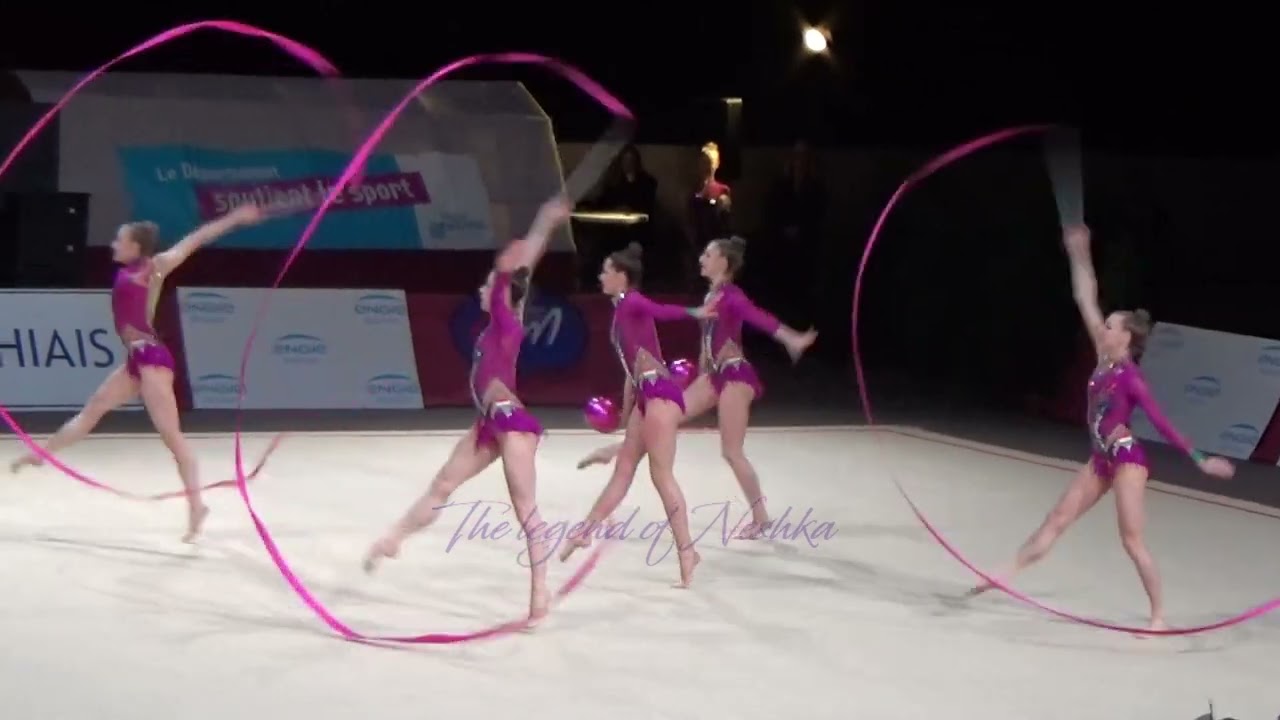 HUNGARY 3 ribbons 2 balls - 2023 Grand Prix Thiais AA