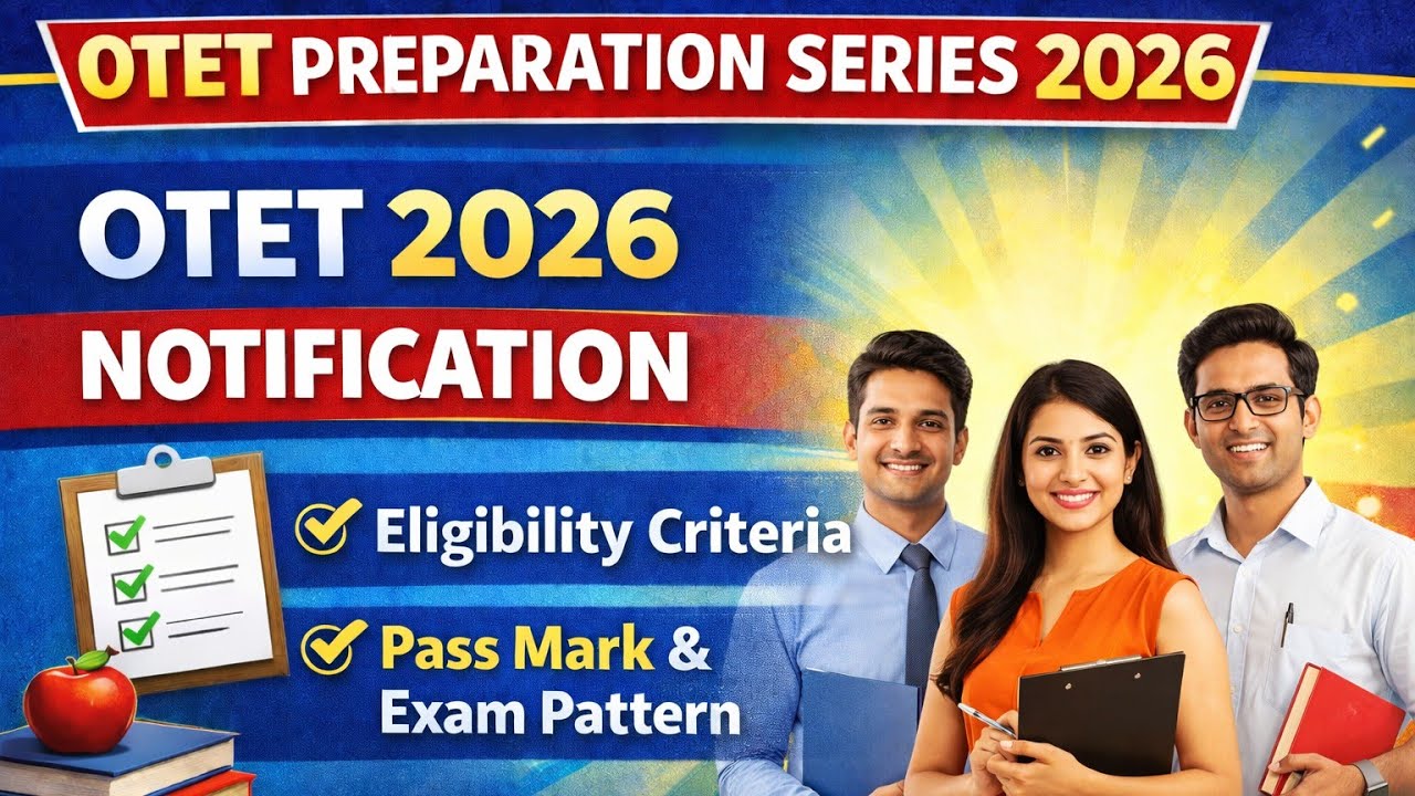 OTET 2026 | otet preparation series 2026 | otet 2026 notification