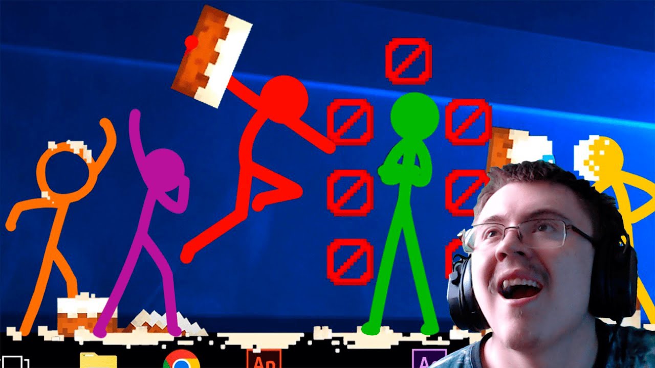 The Prank - Animation vs. Minecraft Shorts Ep 34 ( @Alan Becker ) | Реакция