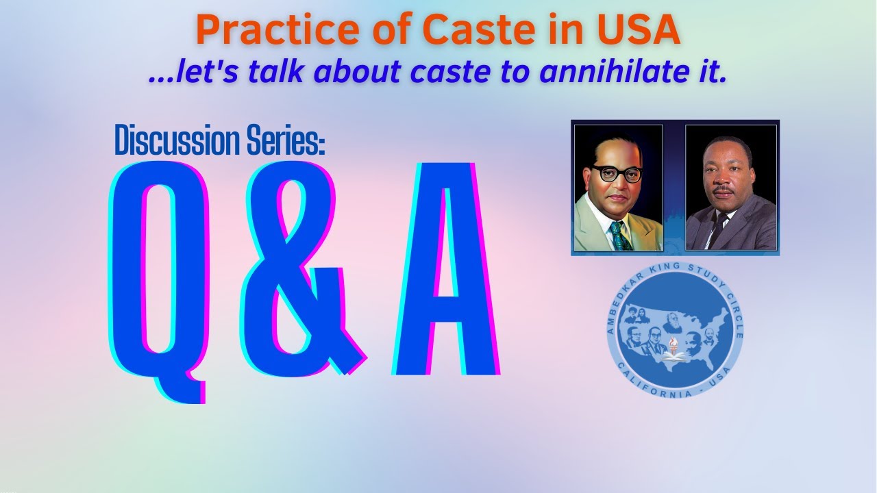 Practice of Caste in USA - Series#9- Q&A with Prof. David Mosse - SOAS University of London, UK
