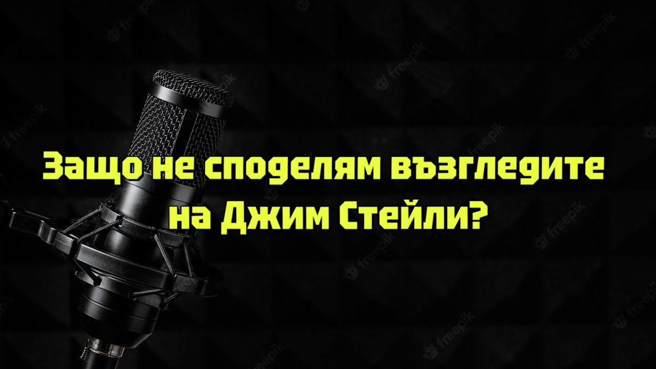 Защо не споделям възгледите на Джим Стейли?