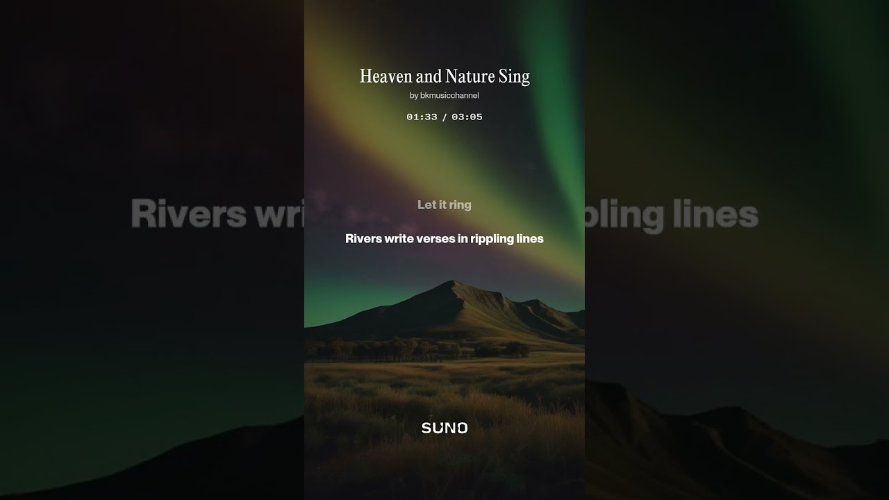 Heaven and Nature Sing