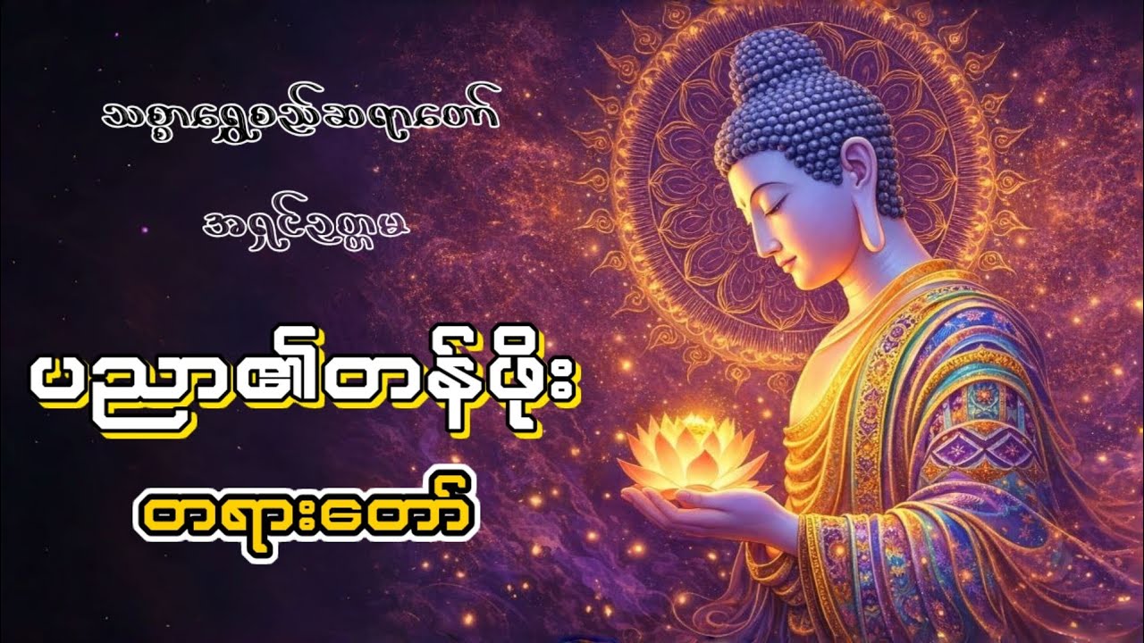 ပညာ၏တန်ဖိုး တရားတော် #တရားတော်များ #buddha 