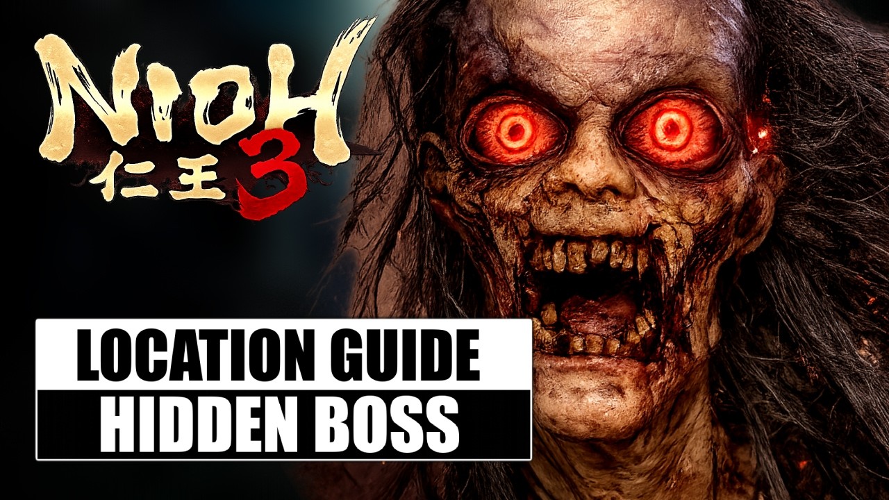 Nioh 3 Hidden Boss (Gaki Chief)