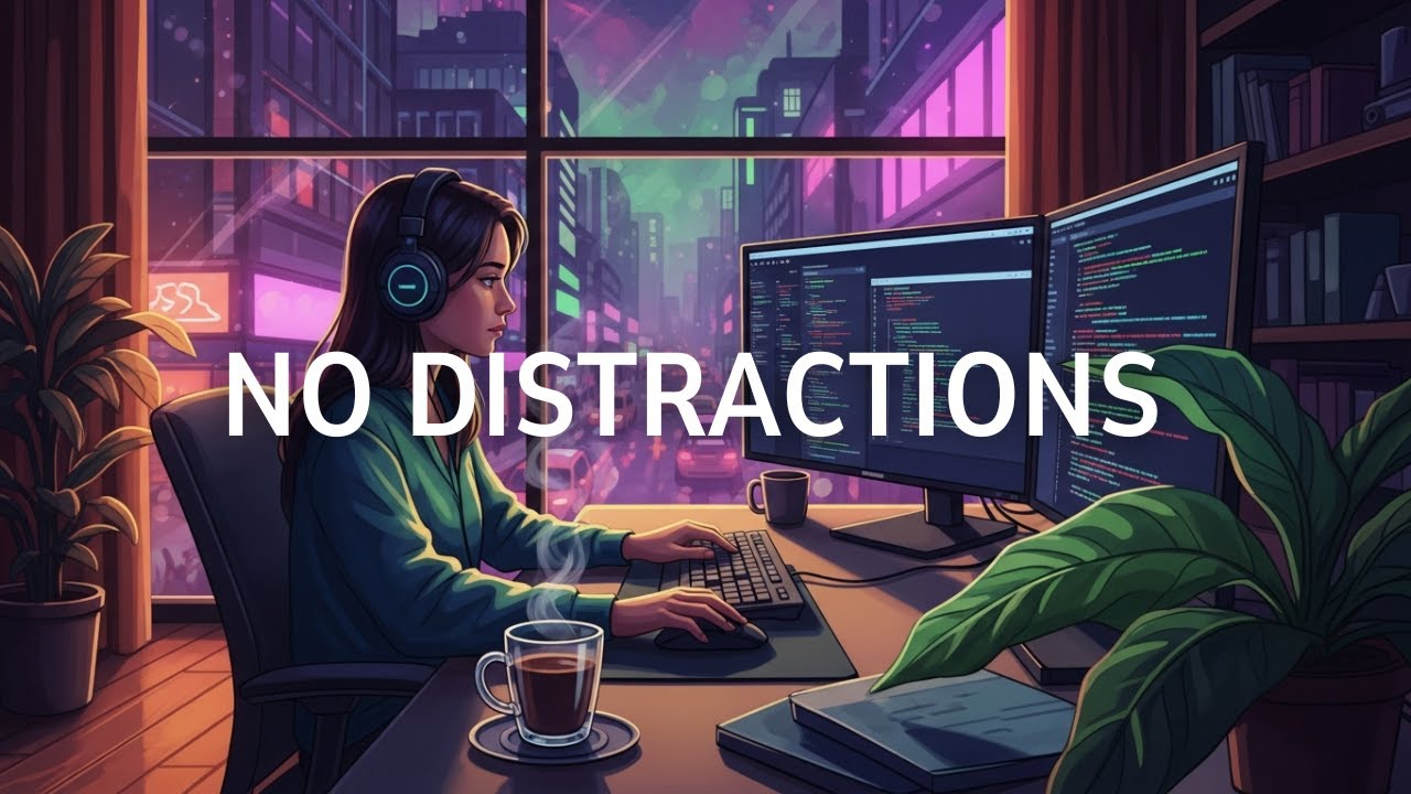 NO Distractions - Coding Music for Deep Focus
