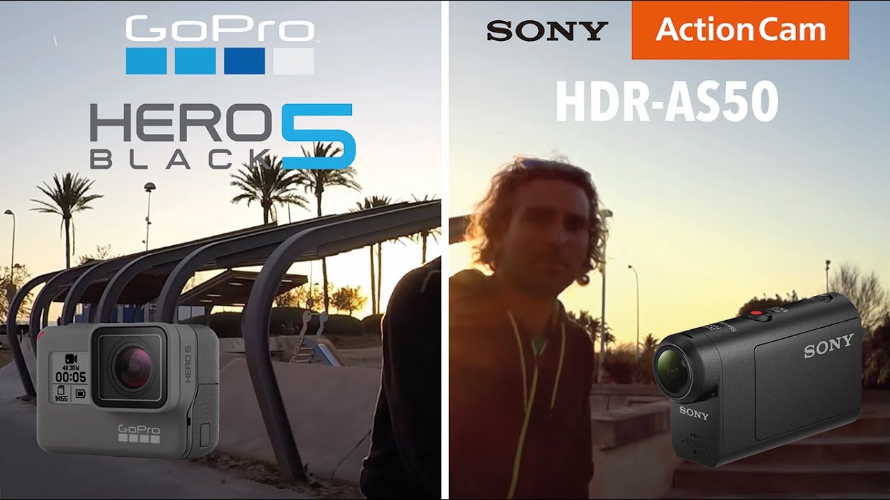 Sony hdr as 50 vs Gopro hero 5