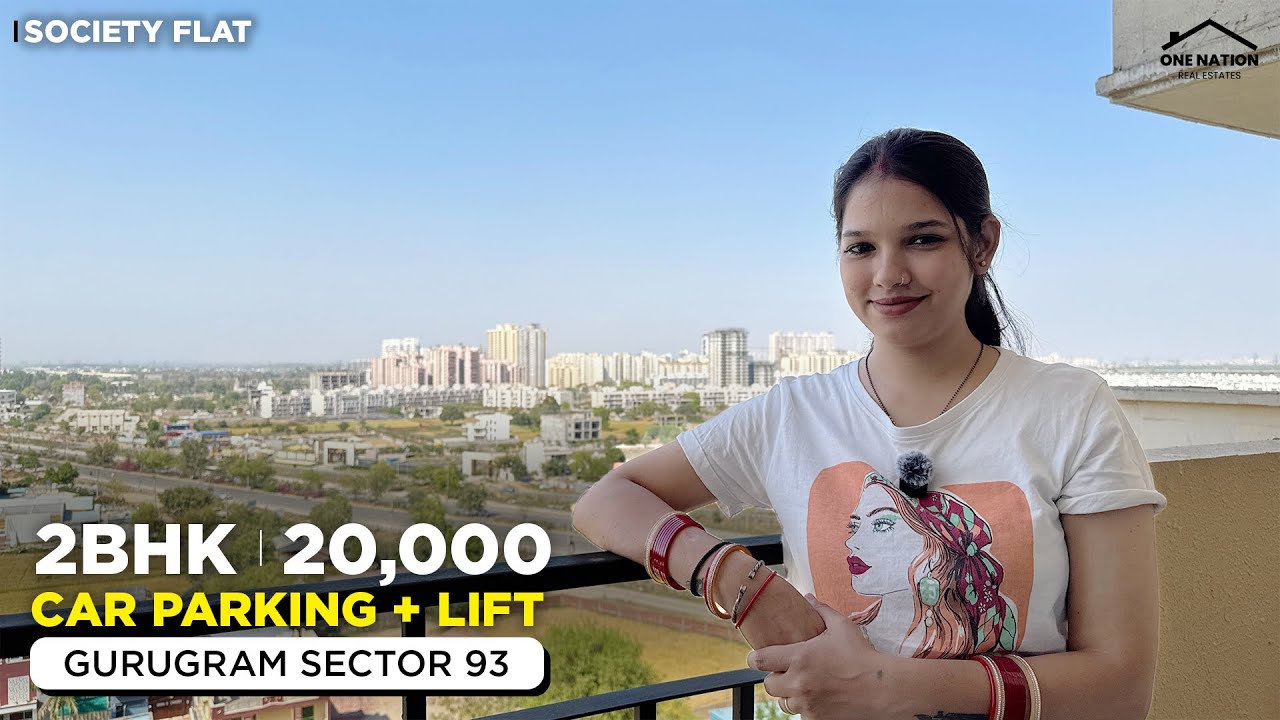 2 BHK Gated Society Flat for rent in 20,000 | 2 BHK Flat for rent Gurugram | One Nation 013