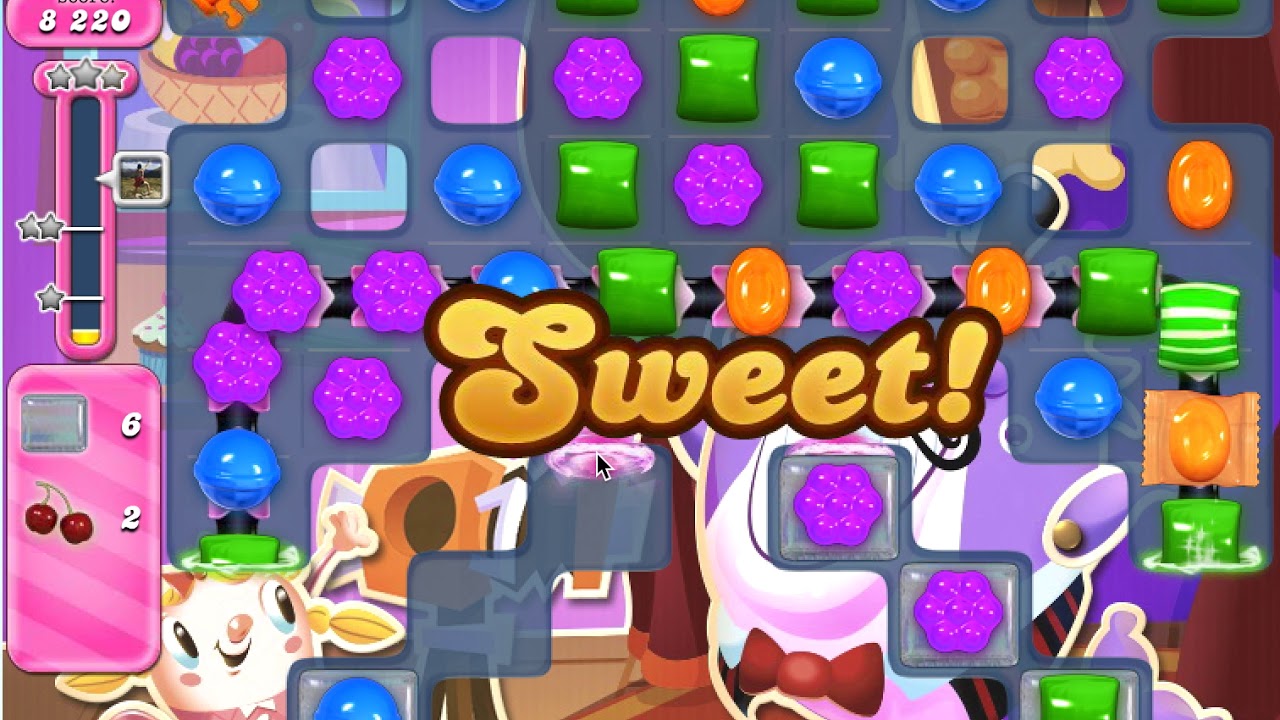 Candy Crush Level 2578 (no boosters)