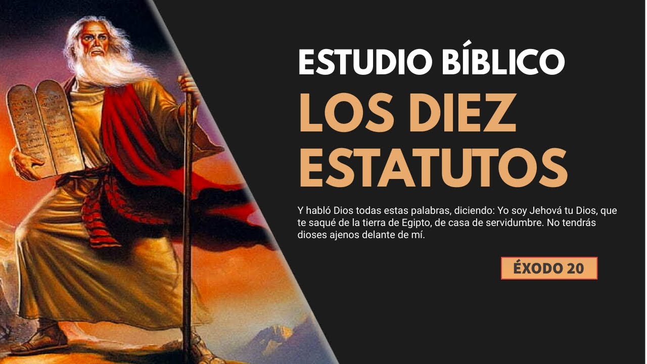 Estudio Bíblico | Los Diez Mandamientos - REFLEXIÓN.