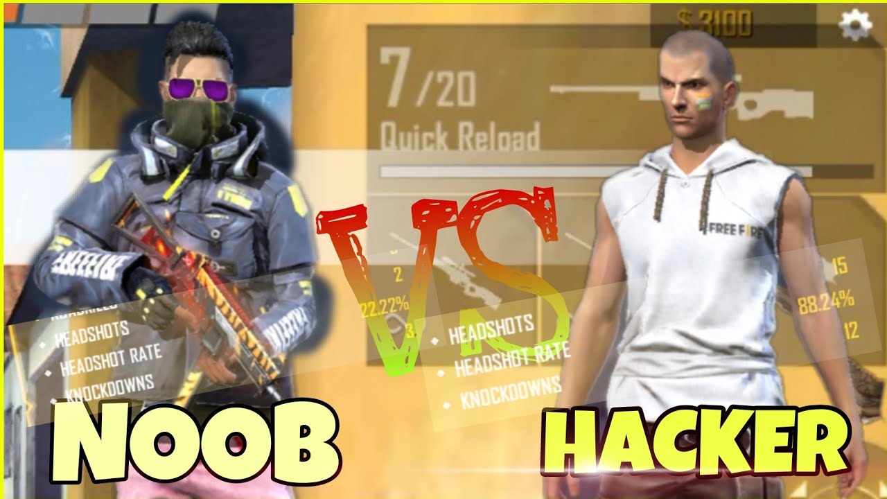 Hacker vs Noob player😂 custom match  kannada || free fire custom match kannada || panchu 800
