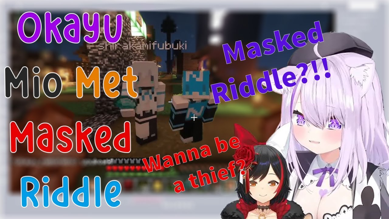 Okayu Escort Rare Fubuki to New Server and Met The Legendary Masked Riddle?!!!
