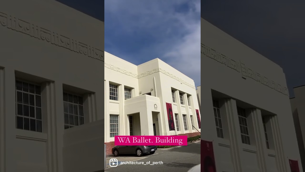 Western Australian Ballet Building #ballet#artdeco