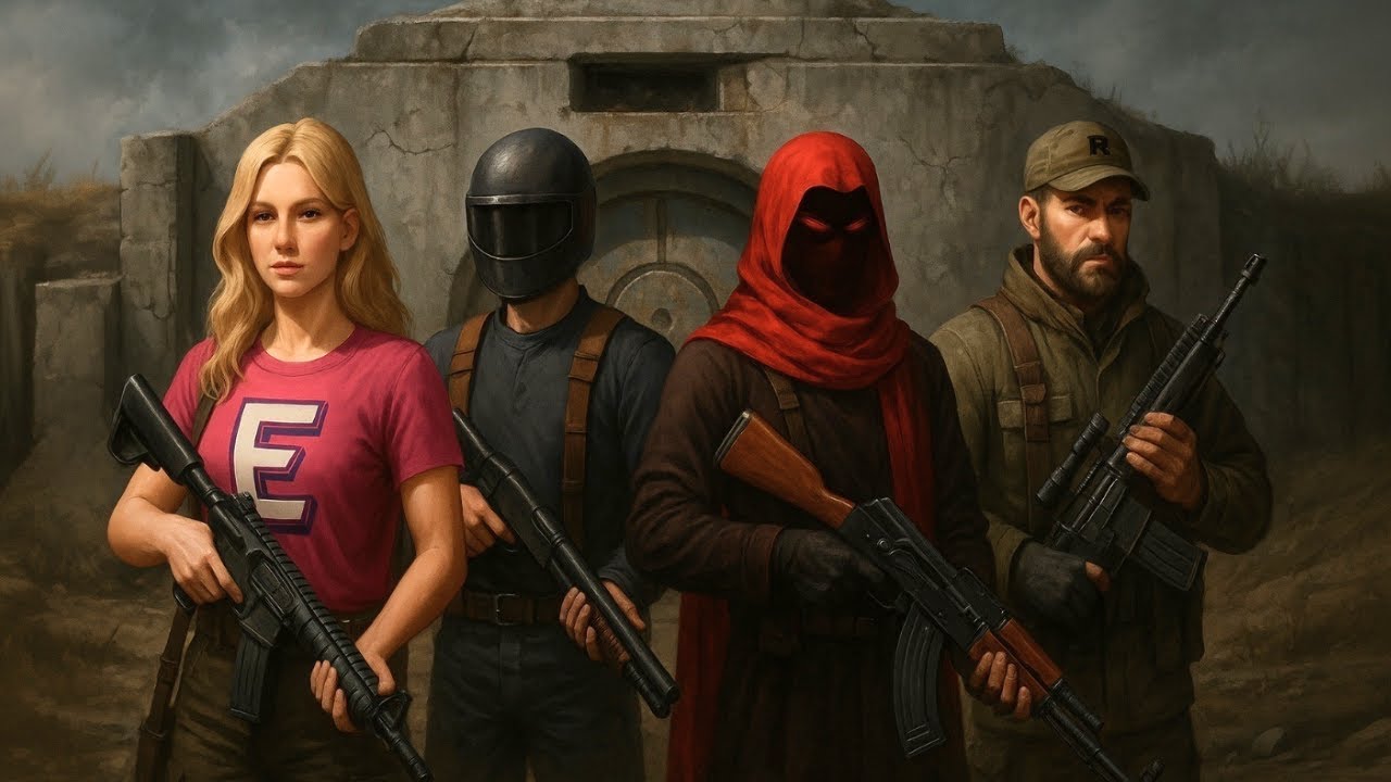 A JORNADA DE UM SQUAD ATÉ O BUNKER MAIS PERIGOSO DO DAYZ