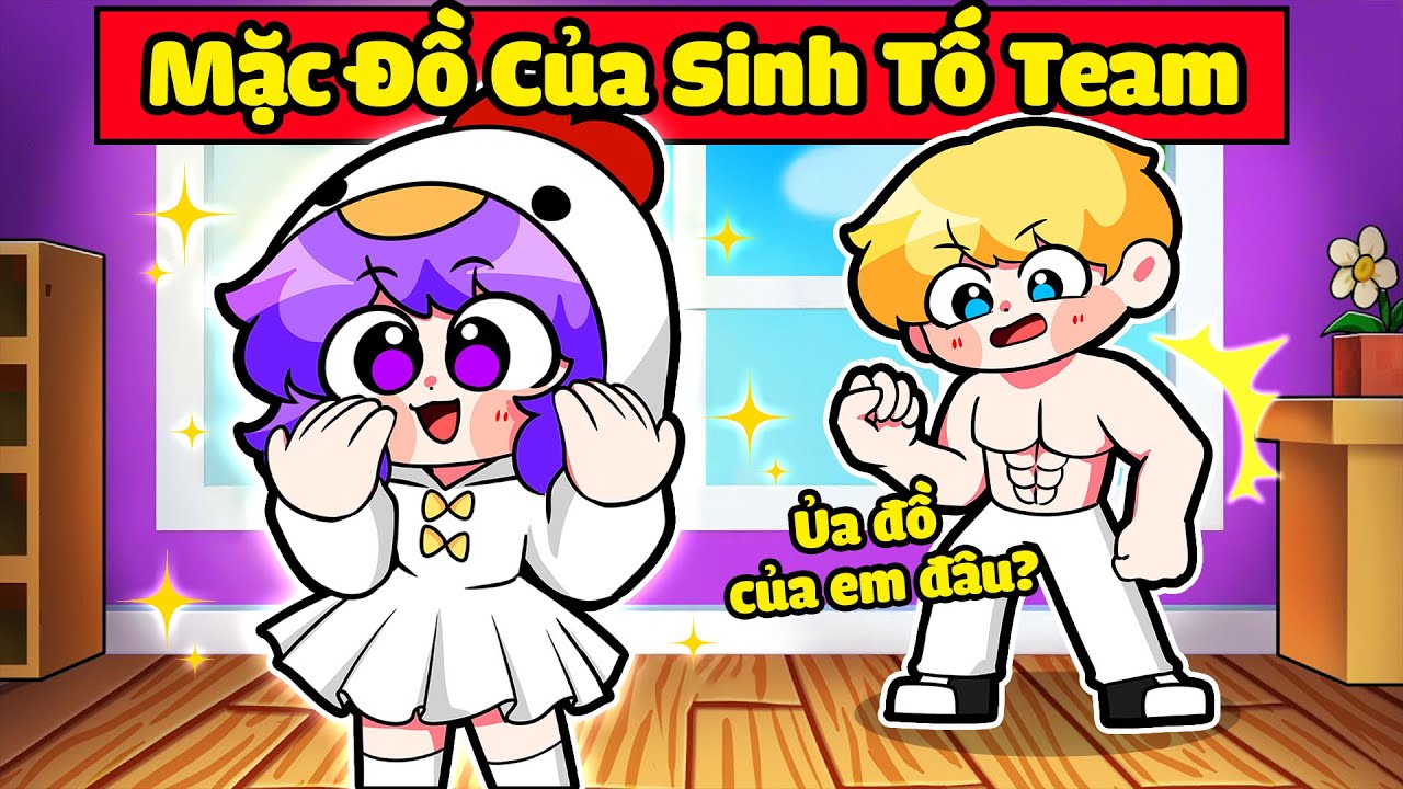 NABEE THỬ THÁCH TRỘM QUẦN ÁO CỦA SINH TỐ TEAM VÀ CÁI KẾT TRONG MINECRAFT 🤣👗