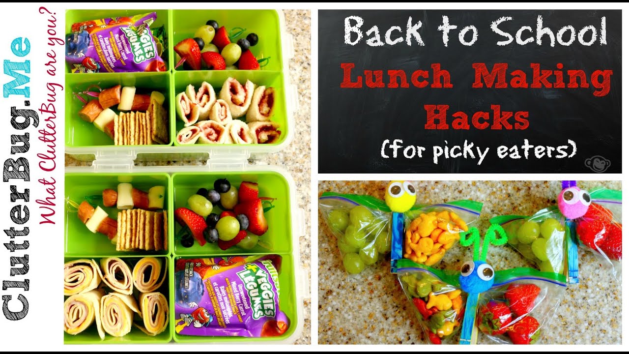 Back to School Lunch Making Hacks