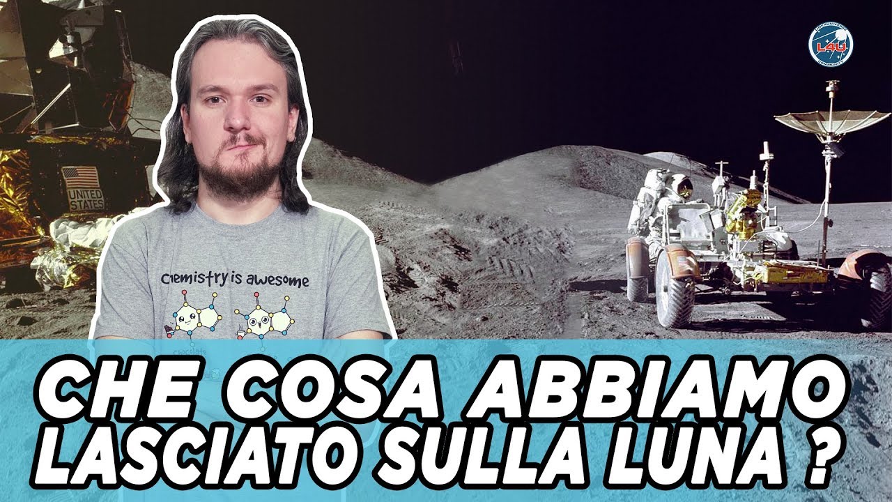 Cosa abbiamo lasciato sulla Luna?