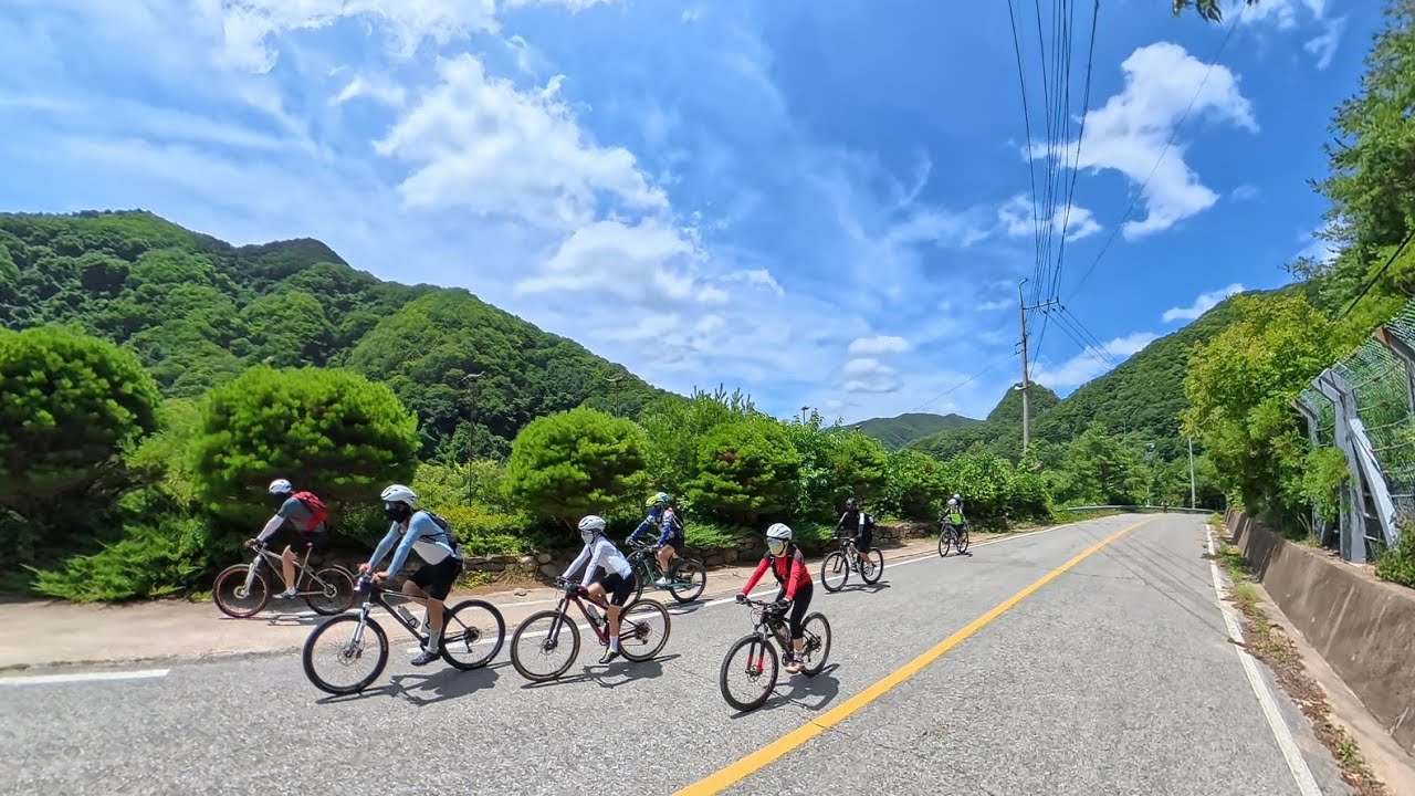 250712 MTB 라이딩 [옥계-하옥 계곡]