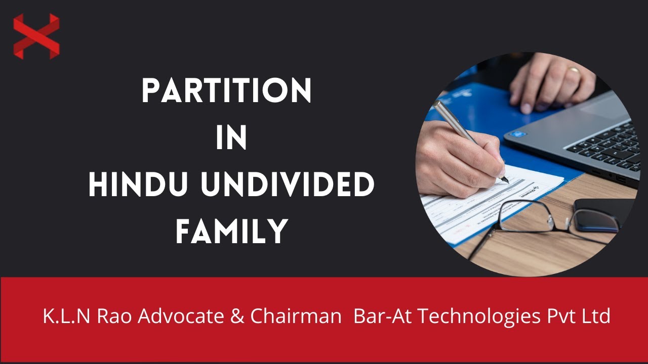 Partition in Hindu Undivided Family-- Handyy