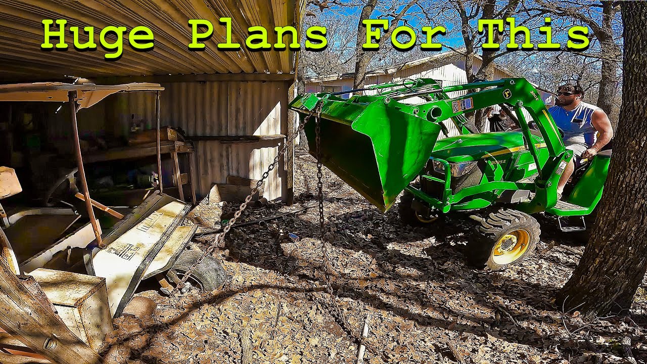 Abandoned Farm Revival We Found A Golf Cart In The Barn