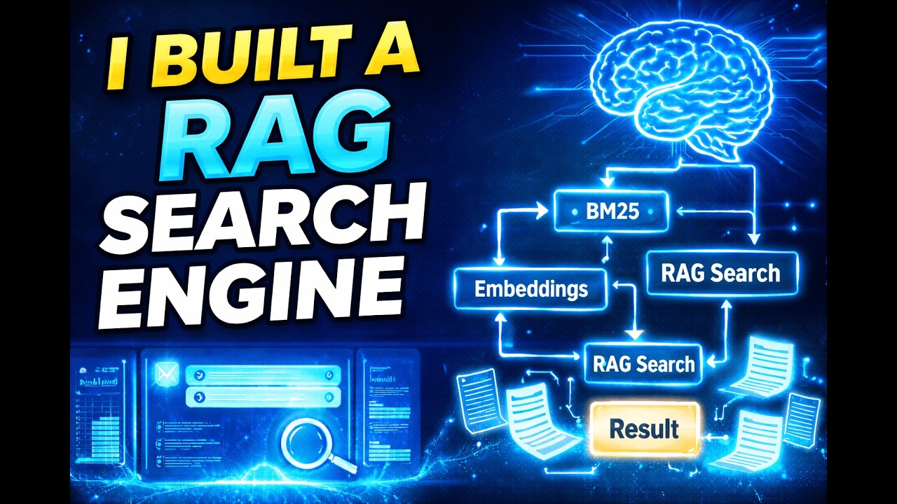 I Built A RAG Search Engine from Scratch.