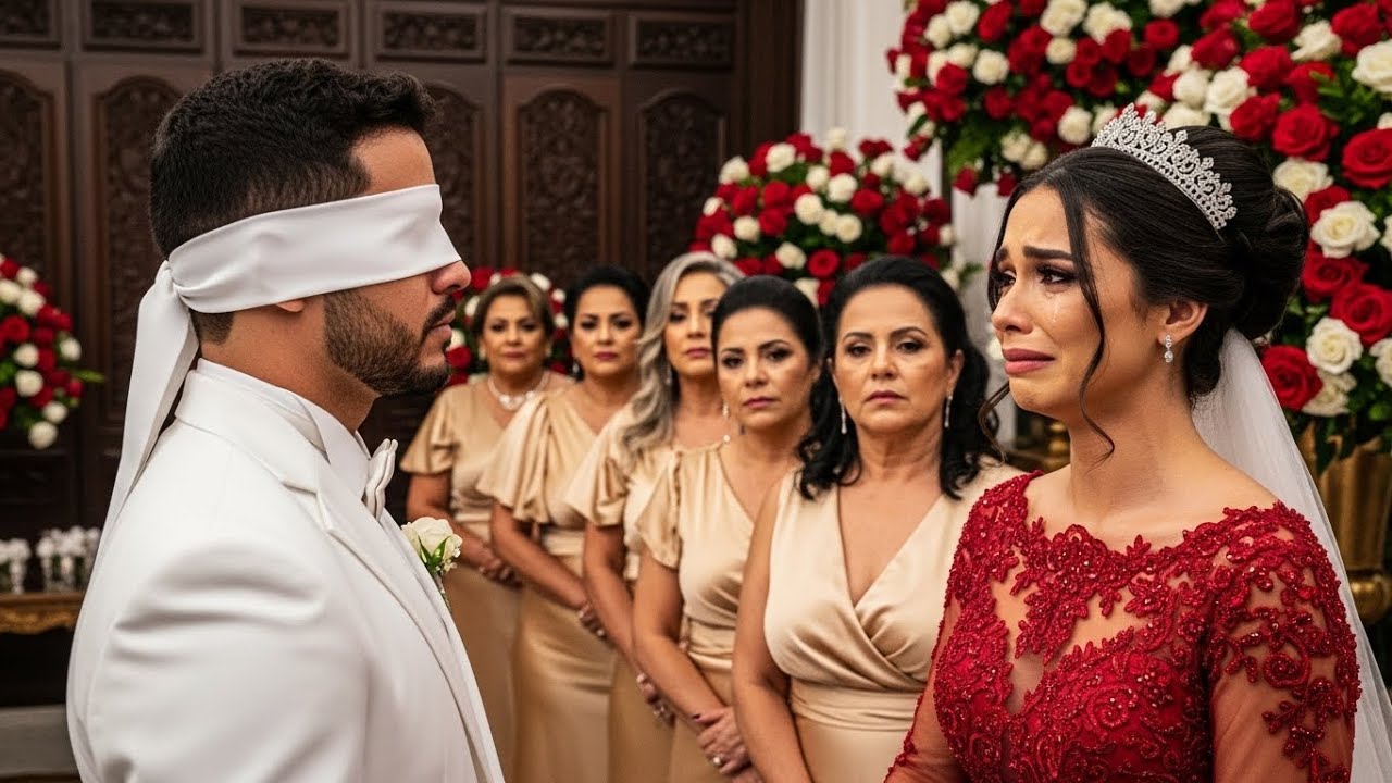 Obrigada a casar com um homem cego por dívidas — a noite de núpcias me paralisa.