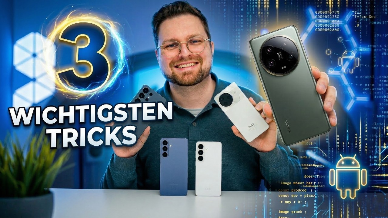 Diese 3 Tipps funktionieren auf JEDEM Android! 🤯📱
