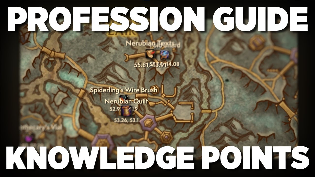 All Profession Treasures for The War Within - Collect your knowledge points today! World of Warcraft