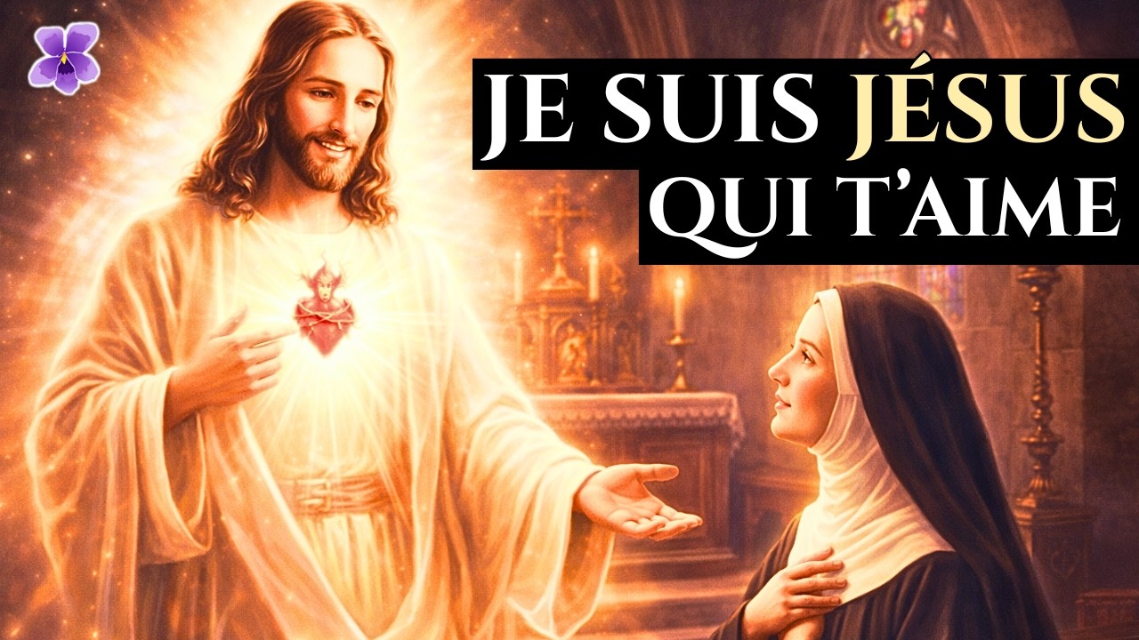 Jésus apparaît et lui montre son Sacré-Coeur : "Marguerite, dis au monde que …" | 