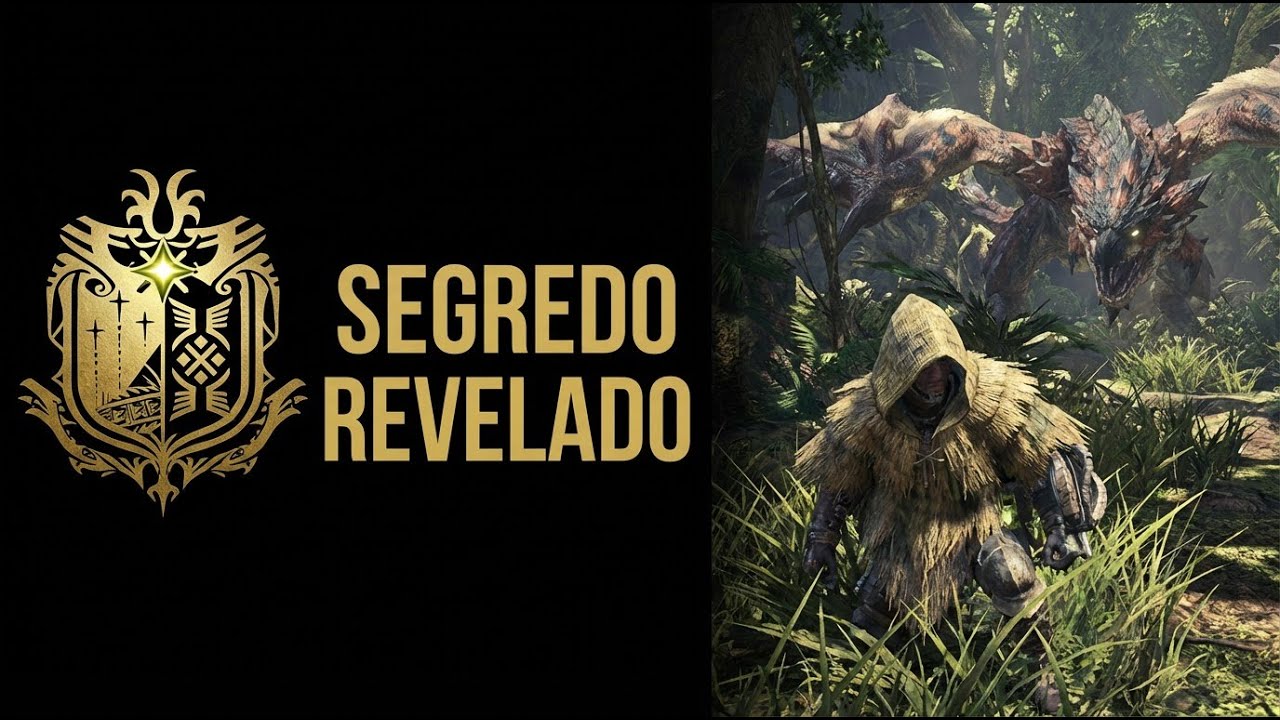 MHW: TUDO SOBRE MANTO DE CAMUFLAGEM 