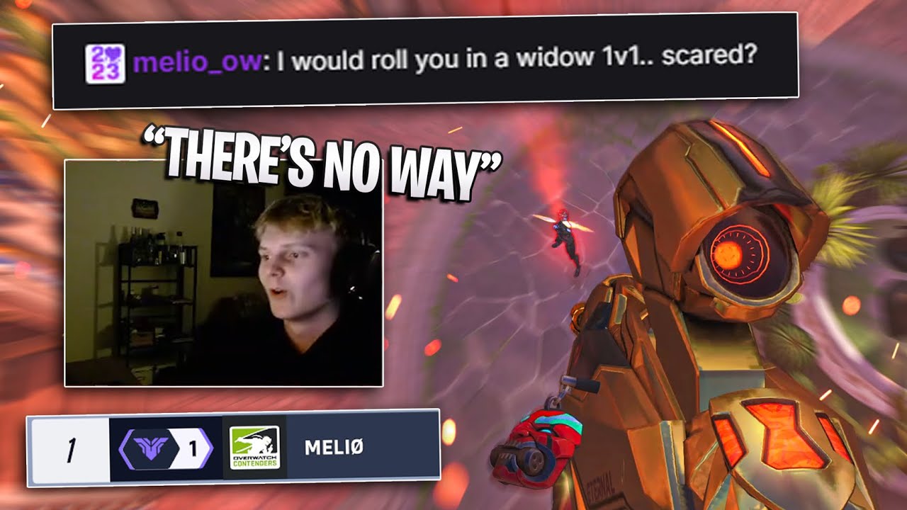 I challenged the WORLDS BEST Widowmakers to 1v1 in Overwatch 2 w/ reactions