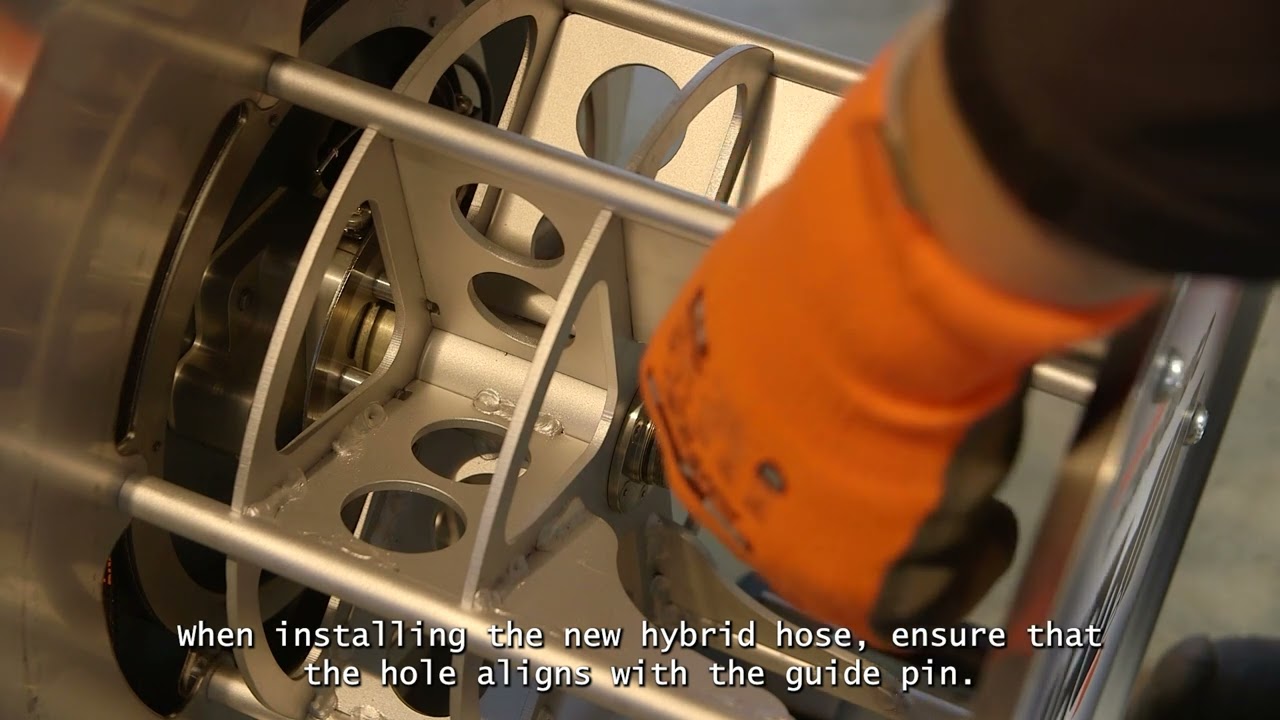How to replace or flip the hybridhose