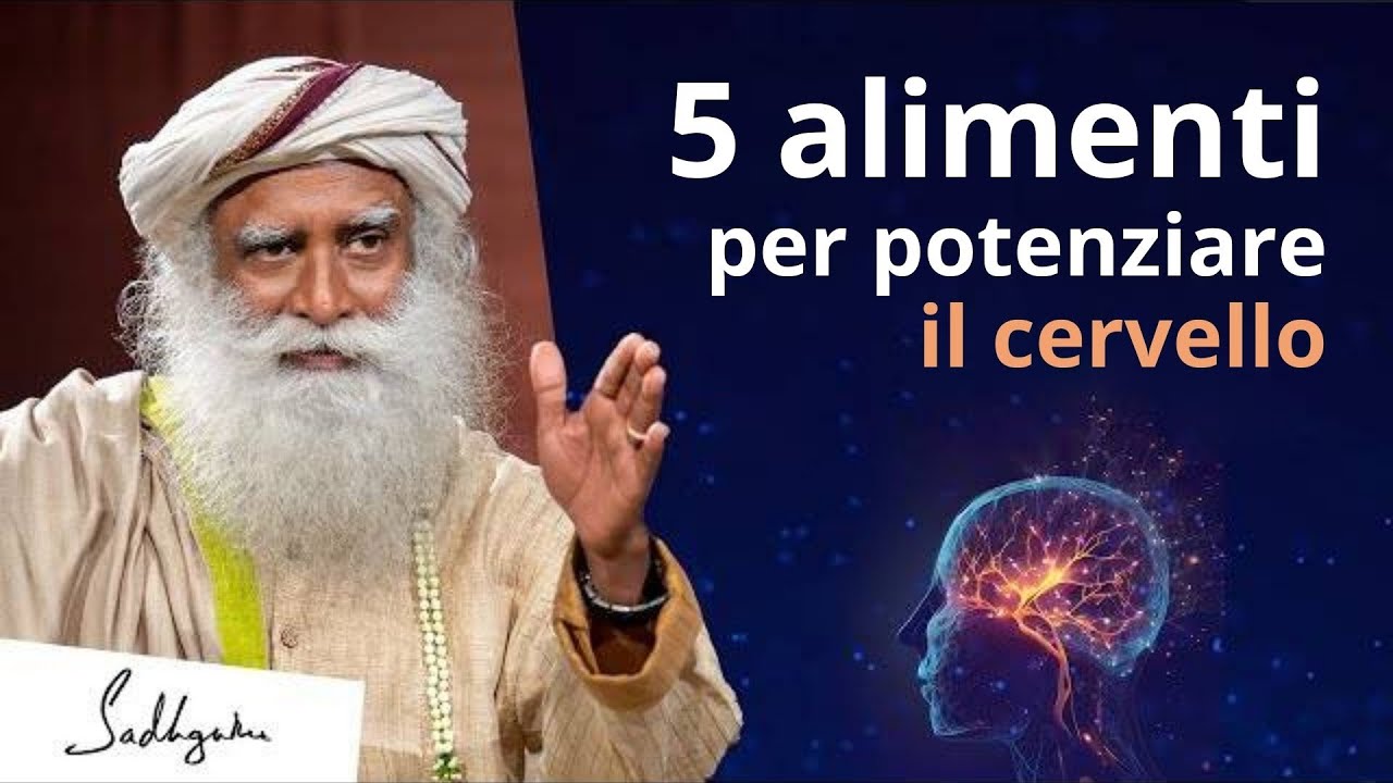 5 cibi per potenziare il cervello | Sadhguru Italiano #alimentazione #cervello #salute