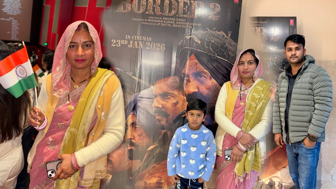 Border 2 movie dekhne Aa gaye 🍿| Mousam Meena Vlogs | #vlog