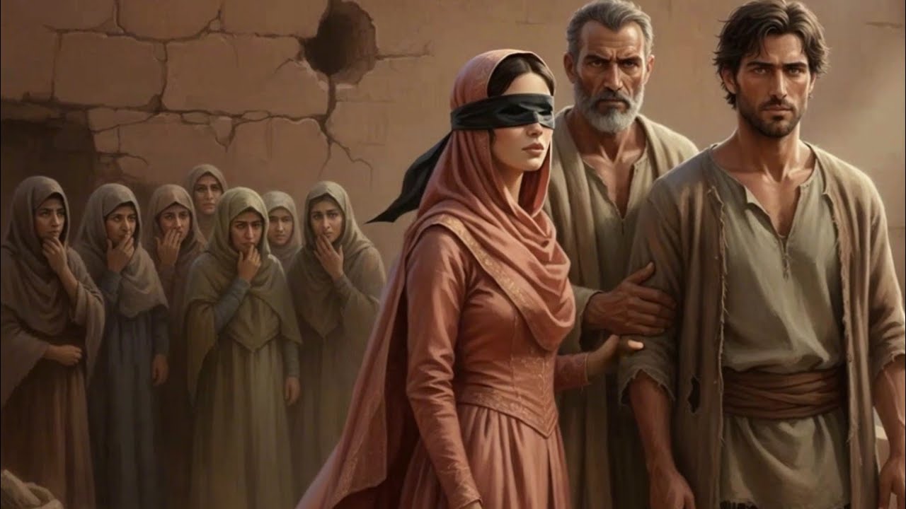 #قصة_العمياء_والشحاذ