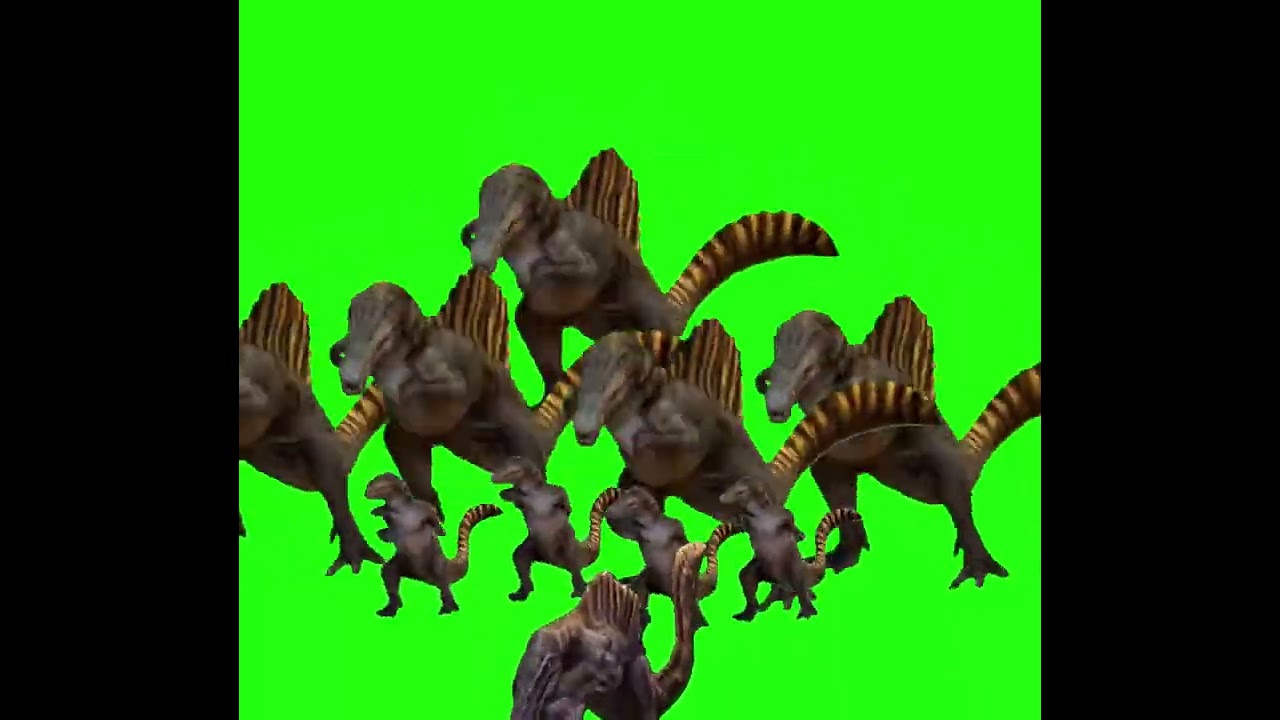 ULTIMATE SPINO GREENSCREEN DANCE